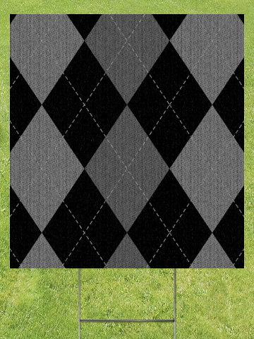 Gray Argyle Pattern
